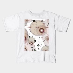 Futuristic, Living in space, space, digital, stars, graphic-design, surreal, galaxy, expressive, people, nature, planet, astronomy, cosmic, sky, art, moon, universe, fictional, fantasy, pattern, futuristic-pattern, space-pattern, Xmas, Christmas Kids T-Shirt